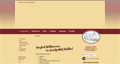 Desktop Screenshot of landgasthof-niebler.de